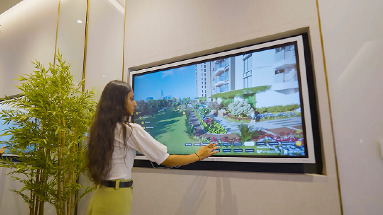 touchable led display